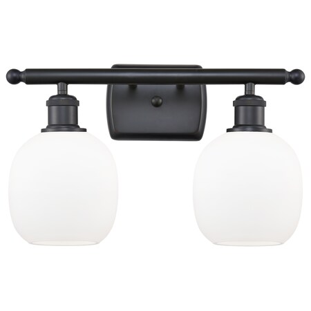 Innovations Lighting 2 Light Bathroom Fixture 516-2W-BK-G101